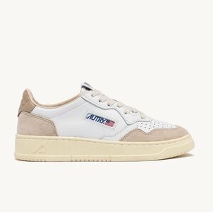 Autry Medalist Low Sneaker White/White Pepper